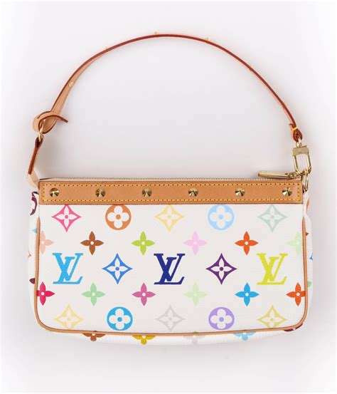 louis vuitton pochette 2003 multicolor bag|louis vuitton multi pochette price.